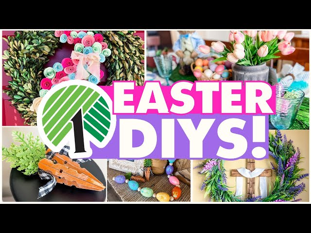 8 NEW Easter DIYs & Decor Ideas |  That's Dollar Tree?! 😲 My Budget Decorating Secrets REVEALED!