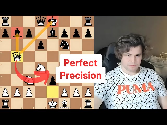 How Magnus Carlsen Perfectly Executes the Bishop Trap