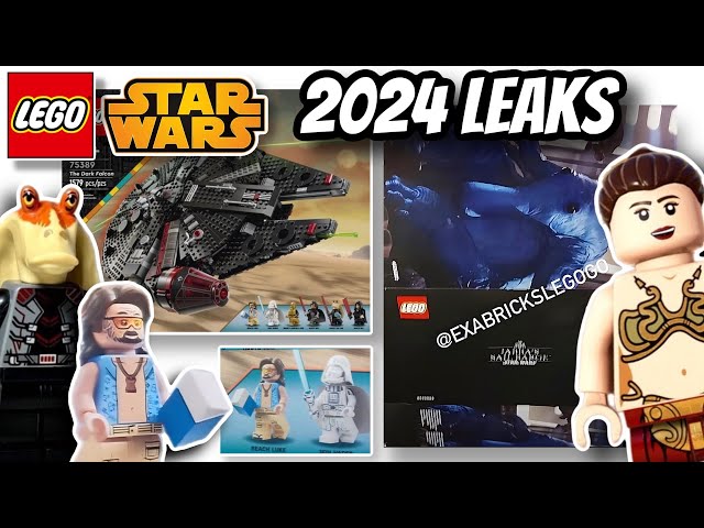 LEGO Star Wars 2024 Leaks UPDATE: UCS Sailbarge + Dark Falcon Reveal
