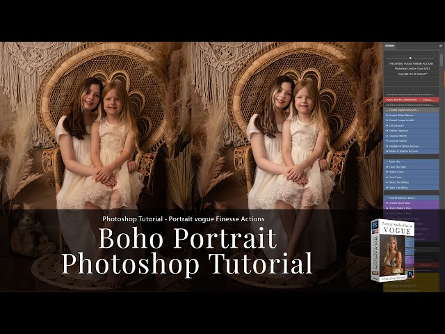 Portrait Finesse: Boho Editing Tutorial in Photoshop