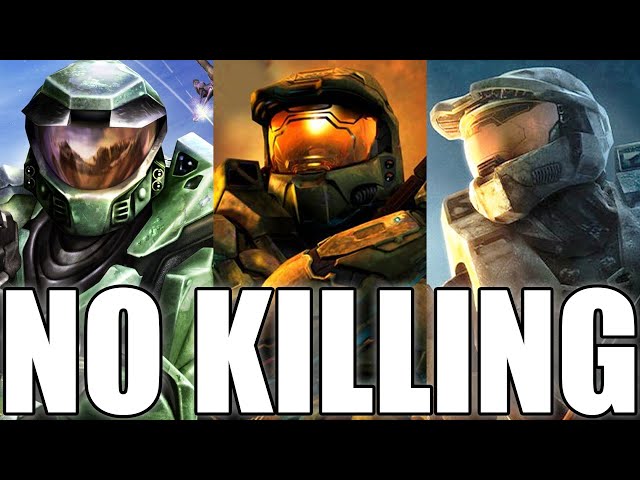 Beating The Halo Trilogy WITHOUT KILLING? (Halo CE, Halo 2, Halo 3 Pacifist)