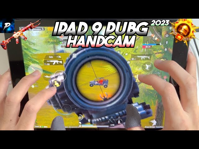 iPad 9 PUBG Test 2023 + Full Handcam 😱 6 Fingers + No Gyroscope 🔥 Persistentz