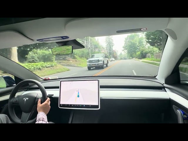 Tesla Full Self-Driving Beta 11.4.4 0 disengagement drive + discussion