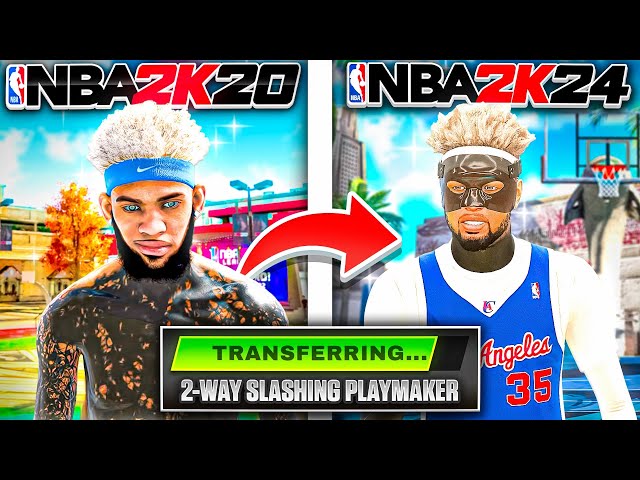 2K20 2-Way Slashing Playmaker is Back! Best Build on NBA 2K24!