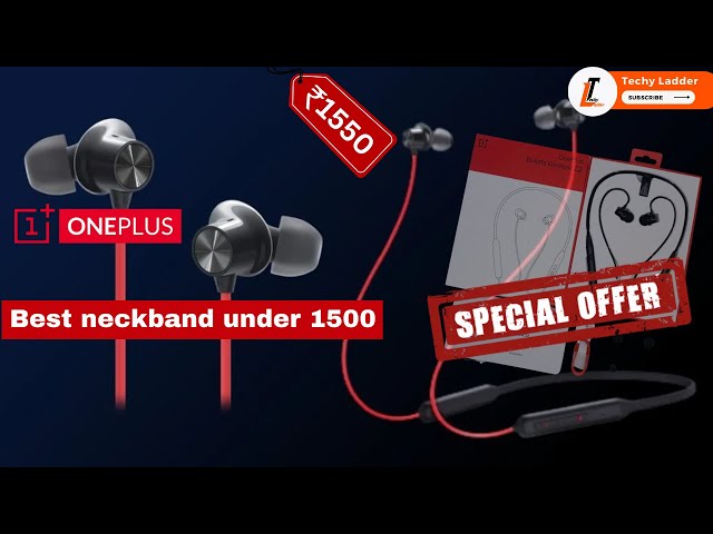 Neckband earphones | neckband under 2000 | Full details in Hindi |  @techyladder