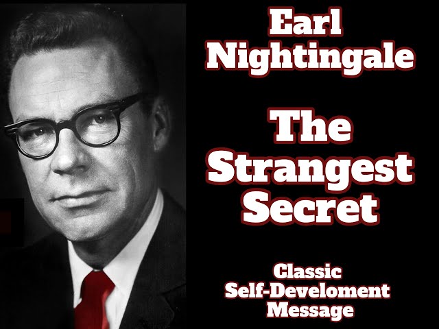 THE STRANGEST SECRET IN THE WORLD Earl Nightingale Original Recording Law of Attraction