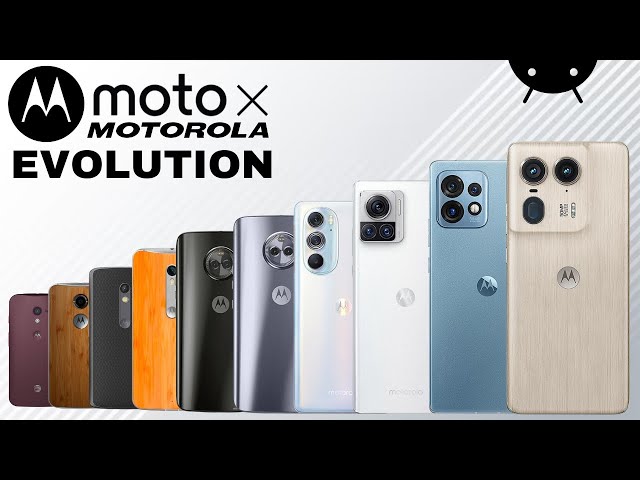 Evolution Of Motorola Moto X Series