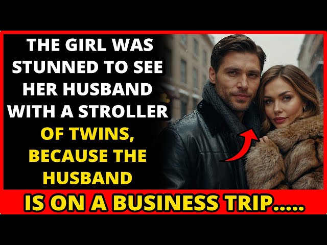 The Girl Was Stunned To See Her Husband With A Stroller Of Twins, Because The Husband Is On A Busine
