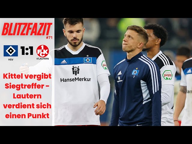 Scholle's Blitzfazit zum Spiel | HSV 1:1 1.FC Kaiserslautern | 11. Spieltag Saison 2022/2023 | #071