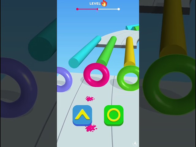 Choose The Right Shape And Cross The Obstacle | #games #amongus #게임 #shorts #funny lvl - 09
