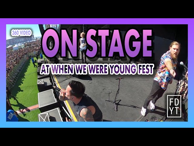 Freee Drew | When We Were Young Fest *ON STAGE*