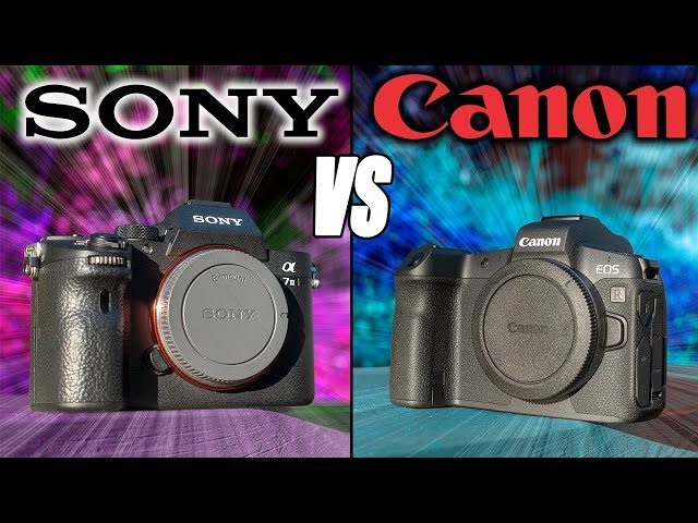 Canon EOS R VS Sony A7III BEST Full Frame Mirrorless Camera?!