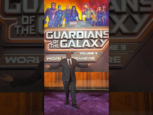 Guardians of the Galaxy Vol. 3 World Premiere! #marvelstudios #marvel #movies #shorts