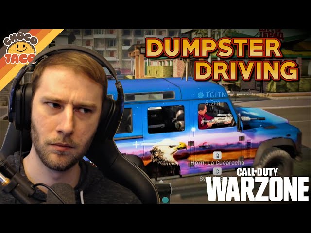 Dumpster Driving with TGLTN - chocoTaco COD Warzone Gameplay