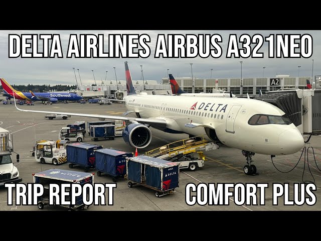 [TRIP REPORT] Delta Airlines Airbus A321neo (COMFORT PLUS) New York (JFK) - Seattle (SEA)