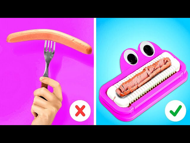 GENIUS COOKING GADGETS FROM THE DOLLAR STORE 🌭 Fancy & Cheap Crafts for Parents by YayTime! STAR