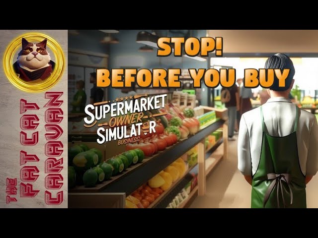 Supermarket Owner Simulator Business | PS4 | Stop Before You Buy!