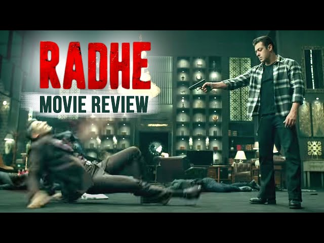 RADHE Movie Review By Anjali Shukla | 4/5 | Action with comedy | must watch film
