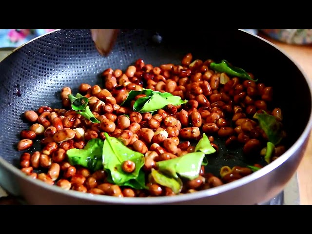 how to roast peanut | Village Food Court | how to cook peanut
