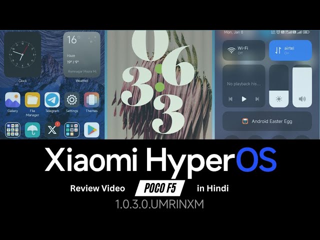 Xiaomi HyperOS Android 14 Review for POCO F5 | Techno Avnesh