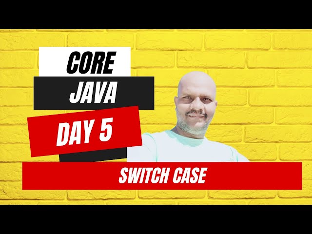 🌟 Day 5: Java Beginners Guide to Switch Case | Learn Switch Case Statement Easily!