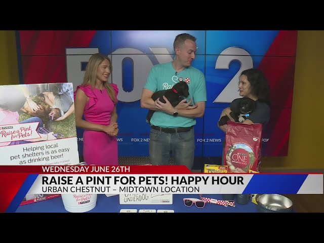 Raise a Pint for Pets! Happy Hour