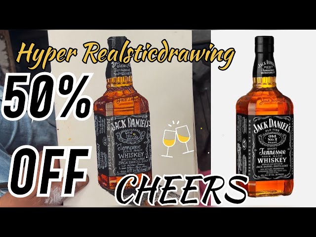😱😱Wishky🍷🍷| Realsticdrawing | hyper Realsticdrawing |oilpainting| #viral #viralvideo
