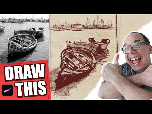 Drawing a Boat Made Easy: Discover the Square Trick for Amazing Results