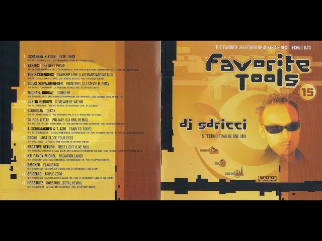 Favorite Tools 15 - DJ Sdricci [XXX092, 2000]