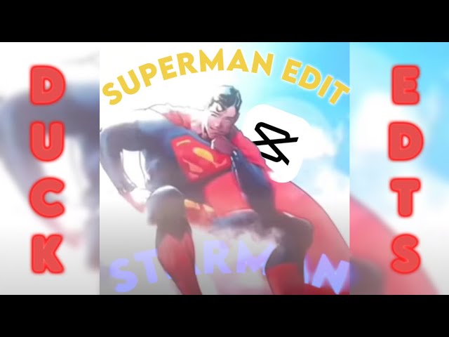 STARMAN⭐️| Superman Edit