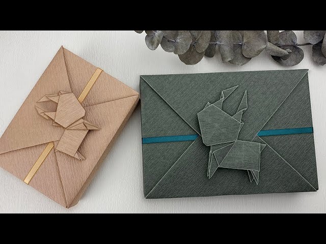 Gift Wrapping | Christmas Gift Wrapping Ideas + Origami Deer Tutorial（2021）