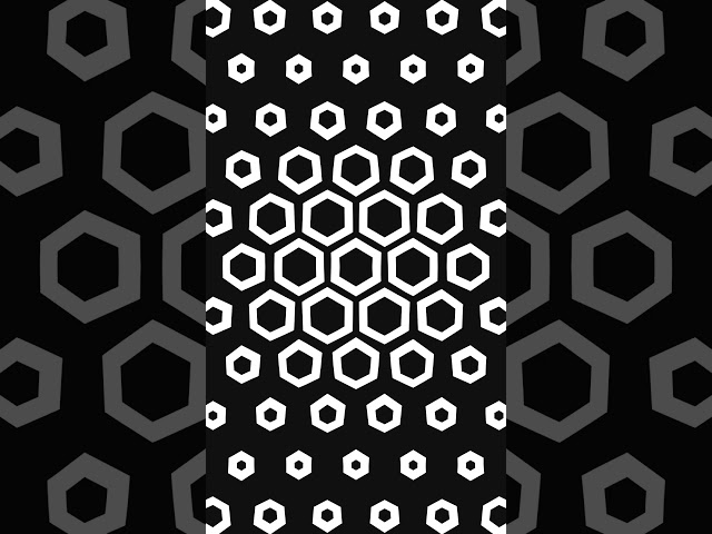 Mind-Bending Black and White Patterns: The Hypnotic Effect | #pattern #illusion