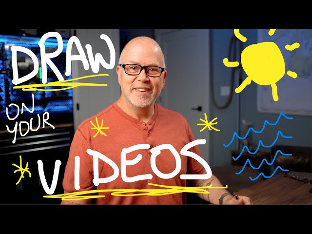 Draw on Top of your Videos | Camtasia Whiteboard Tutorial