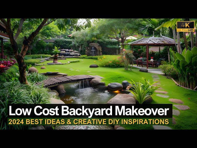 2024 Low-Cost Backyard Makeover Ideas: Best Cheap  and Creative DIY Inspirations