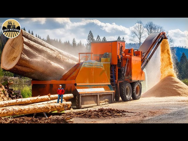 45 Heavy Machinery Dangerous Monster Wood Chipper Machines in Action