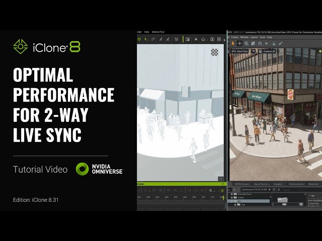Optimal Performance for Two-way Omniverse Live Sync | iClone Omniverse Live Sync Tutorial