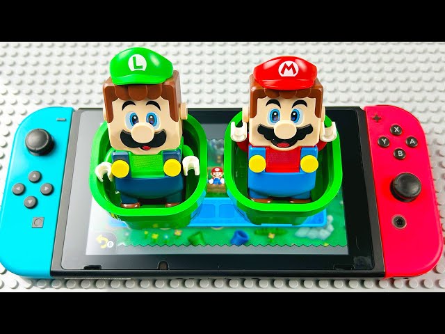 Lego Super Mario Bros entra no Nintendo Wii-u para Salvar Luigi!