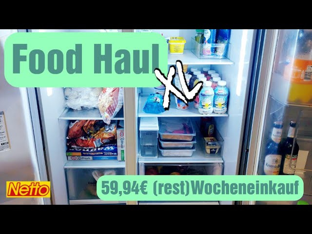 Food Haul XL | 59,94€ Wocheneinkauf #netto