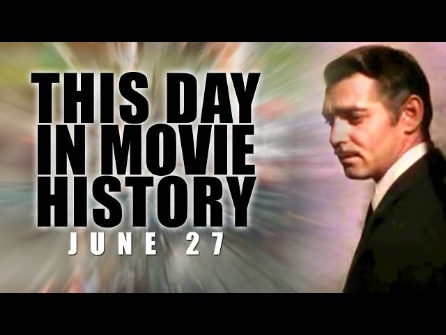 This Day in Movie History - Frankly My Dear... June 27, 1939 - Film Fact HD