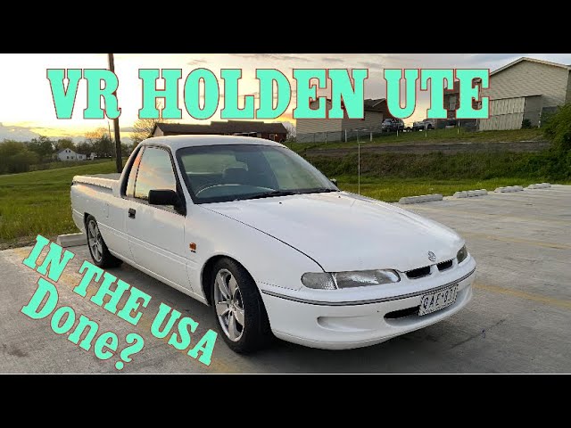 VR COMMODORE UTE IN THE USA - TRANSMISSION COOLER INSTALL DRIVE SHAFT REBUILT TEST DRIVE AND MORE!!