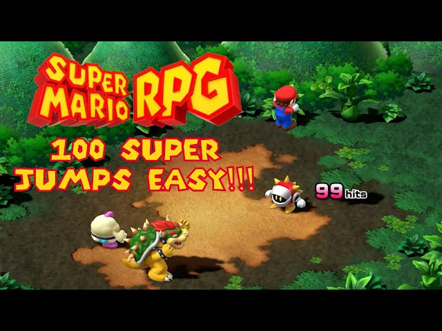 How To Do 100 Super Jumps | Super Mario RPG Remake