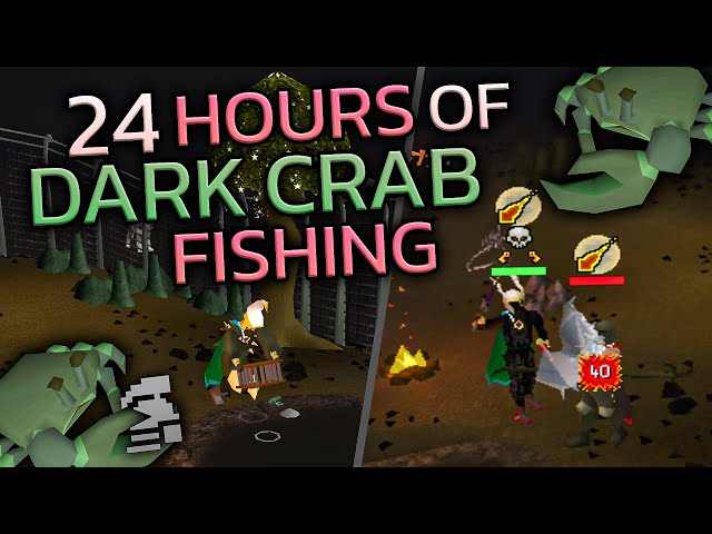 Fishing Dark Crabs For 24 Hours (Iron Man)
