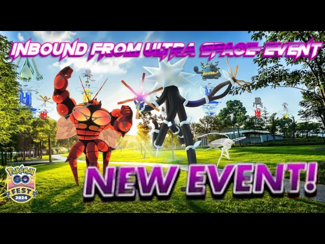 Pokémon GO NEW INBOUND FROM ULTRA SPACE EVENT Announced Ultra Beasts Raids Happening