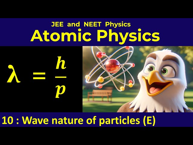 10. Modern physics | deBroglie wavelength - Example | IIT JEE Physics