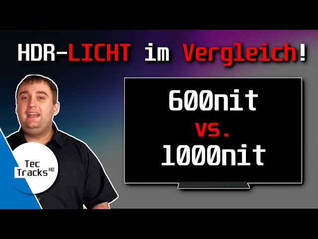 600nit vs. 1000nit! 🔥 HDR-LICHT im VERGLEICH! | DARUM ist "Je HELLER, desto GEILER!" so wichtig! 🔥