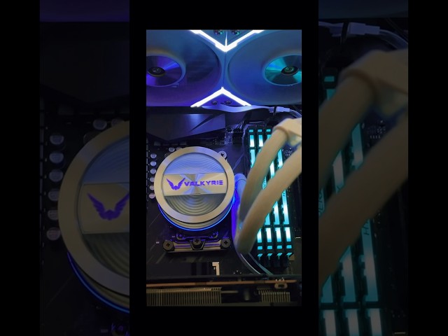Valkyrie cooling solution for cpu #hardware #gaming #shortsvideo #gamer #valkyrie #aio