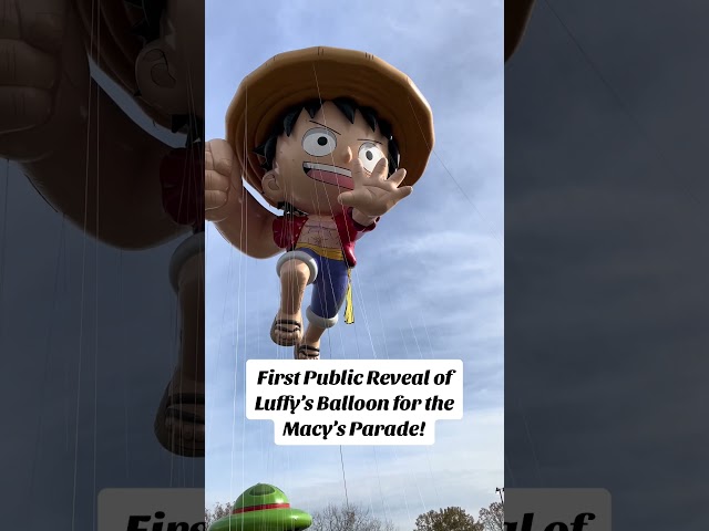 Luffy Replaces Goku for Macy's Parade