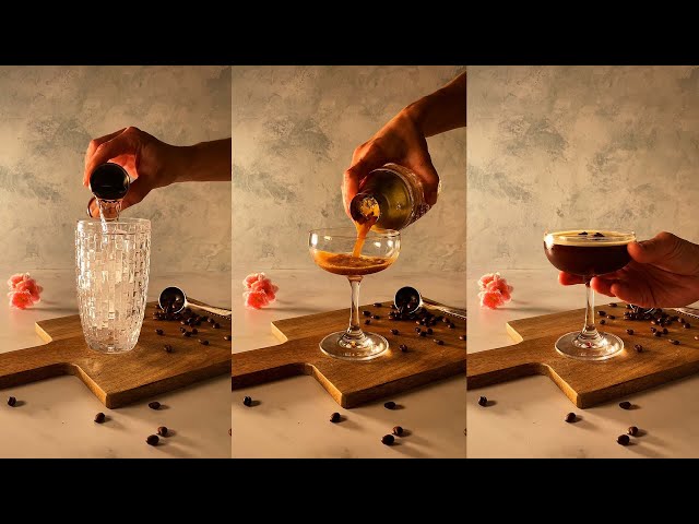 Espresso Gin Martini #Shorts #Cocktails