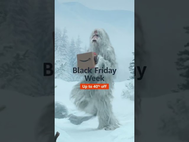 Amazon Black Friday Week Advertisement #shorts