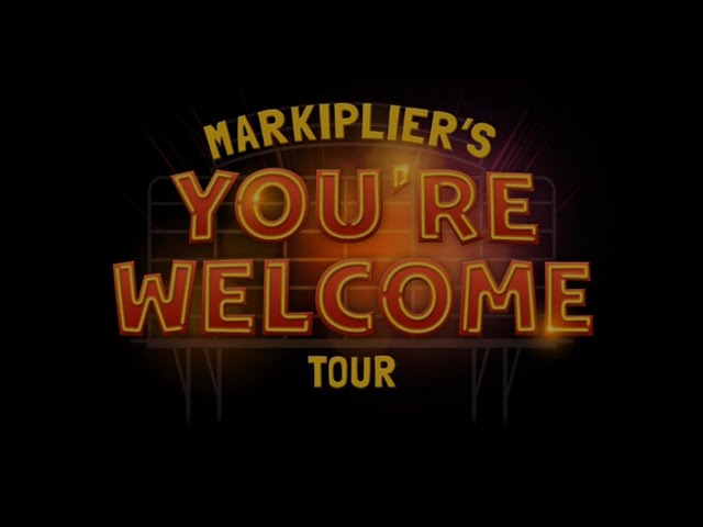 We saw Markiplier & Friends on the You're Welcome Tour!